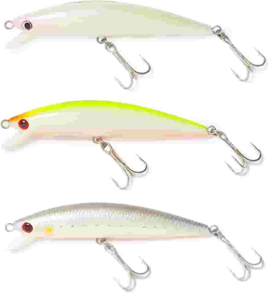 Kit 3 Iscas Artificiais Meia Água Lucky by Nelson Nakamura Borá 10cm 11g