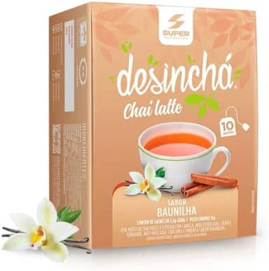 Desinchá Chai Latte Baunilha (10 sachês)