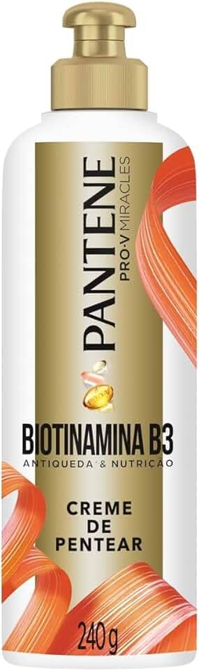 Creme de Pentear Pantene PRO-V Miracles Antiqueda & Nutrição Biotinamina B3 240g