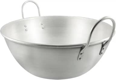 Tacho Panela Fritura Industrial Profissional Resturante Alumínio N° 30-6 Lts