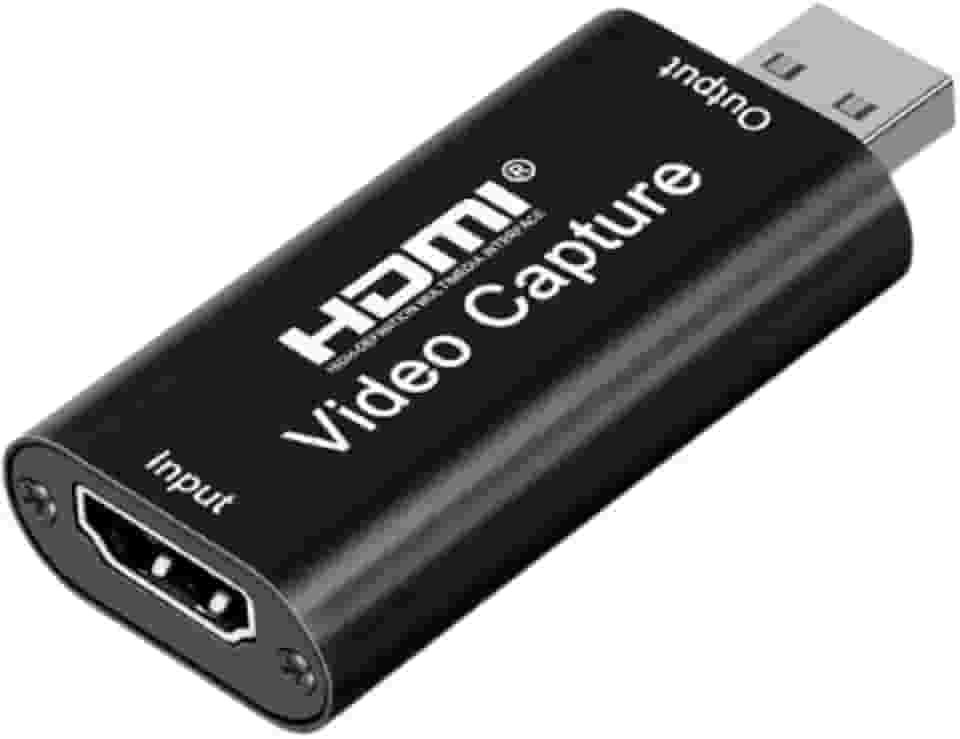 Placa de Captura de Vídeo HDMI 4K Full HD 1080p 60fps – Cam Link USB para Streaming e Gravação em Alta Definição – Ideal para Transmissões ao Vivo e Jogos