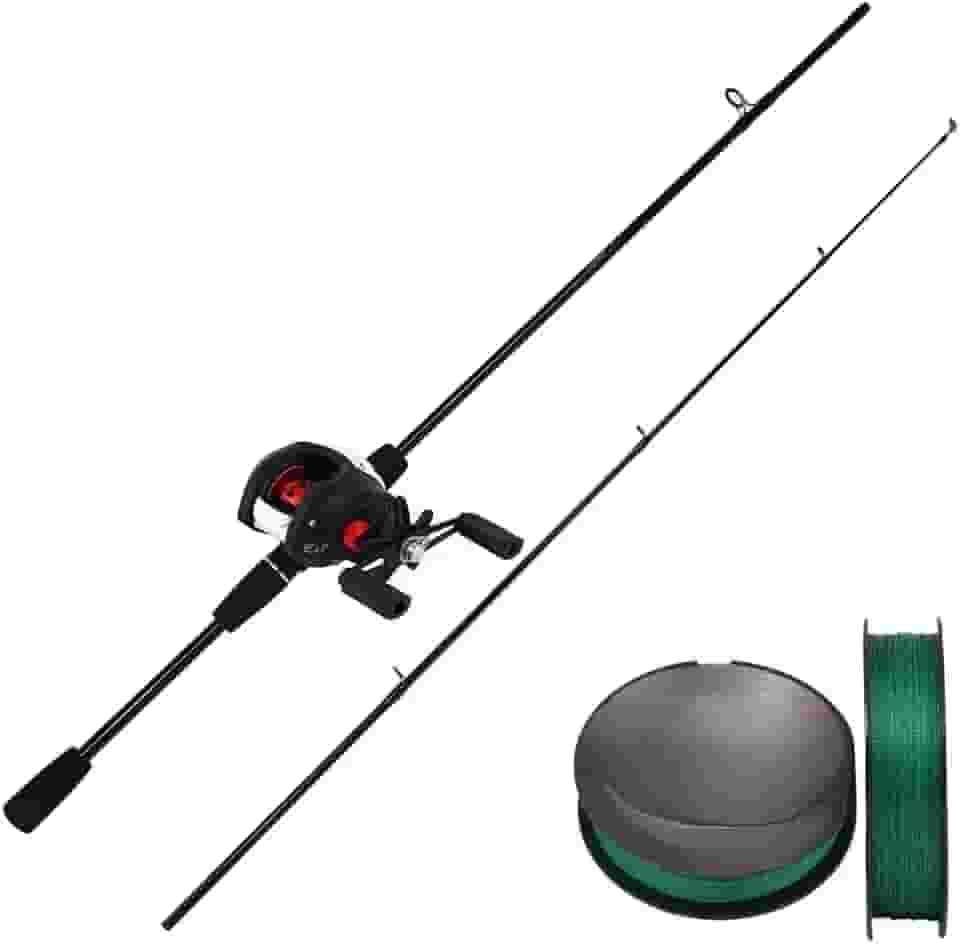 Carretilha Profissional 7.2:1, Freio Magnético 8kg, 17+1 Rolamentos, Corpo em Alumínio - Ideal para Pesca em Água Doce e Salgada