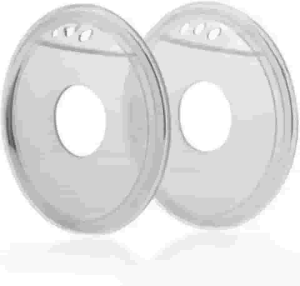 2 Coletores Concha Savemilk Mãos Livres - Silicone 100% Puro - Conforto, Alívio e segurança para amamentar Bebe