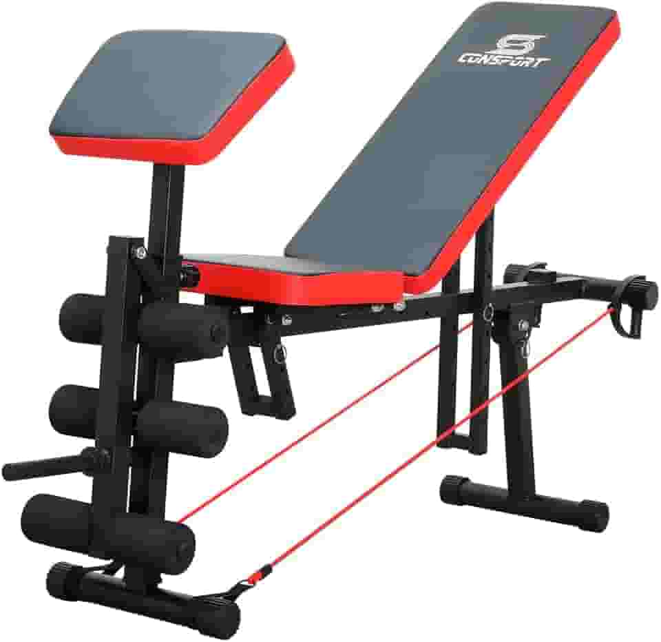 Banco Supino Banqueta para Musculação Academia 40x1 Multifuncional Ajustável Consport