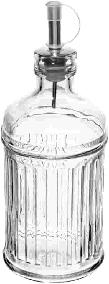 LYOR - Galheteiro de Vidro com Dosador em Metal Vegas 500ml