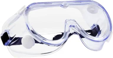 Óculos Ampla Visão Proteção Segurança Químicos Epi Sobrepor Anti Risco Com Válvulas