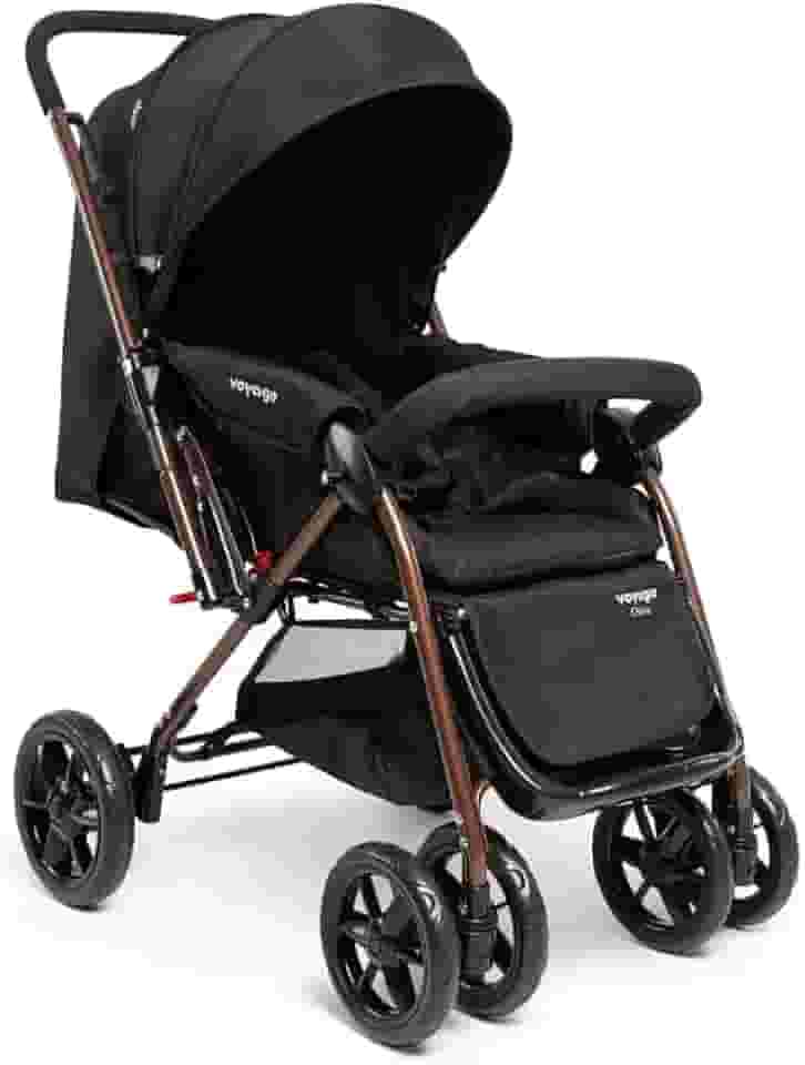 Voyage, Carrinho de Bebê Choice, Preto Bronze