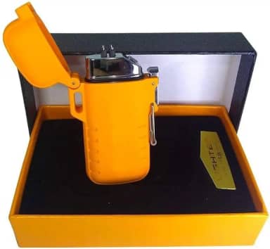 Isqueiro Plasma Eletrônico com Acendimento Elétrico USB Recarregável Ecológico