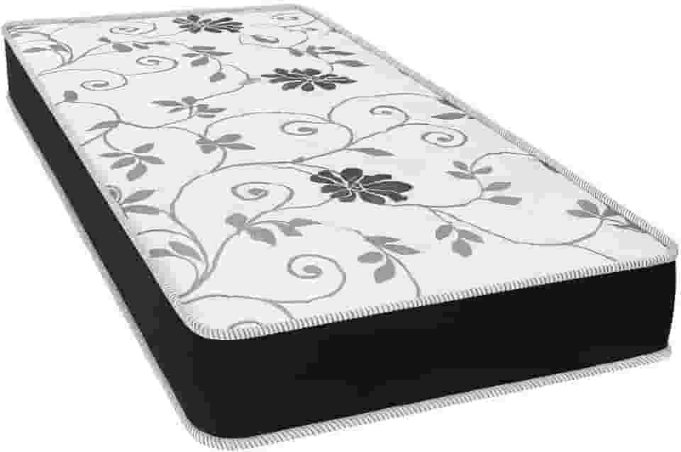 Colchão Espuma Solteiro Ortopédico Durável Acabamento PREMIUM Macio Universal (1,88x0,88x0,12cm (SOLTEIRO))