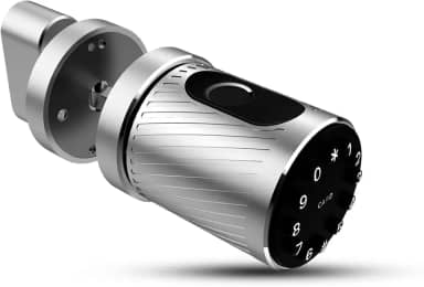 Fechadura digital N12 com senha biometria e bluetooth AGL