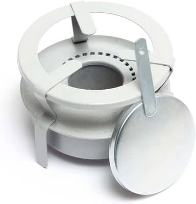 Fogão Portátil Espiriteira A Álcool Camping Fogareiro Fácil e Pratico para pesca viagem