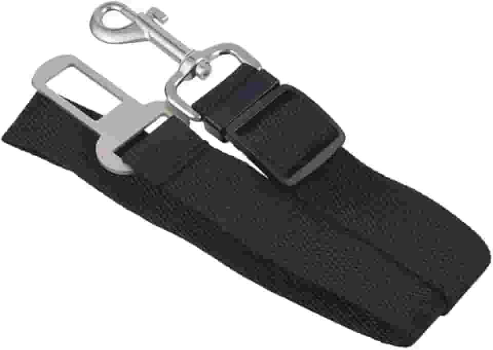 Cinto de Segurança Pet para Cachorro e Gato (PRETO)