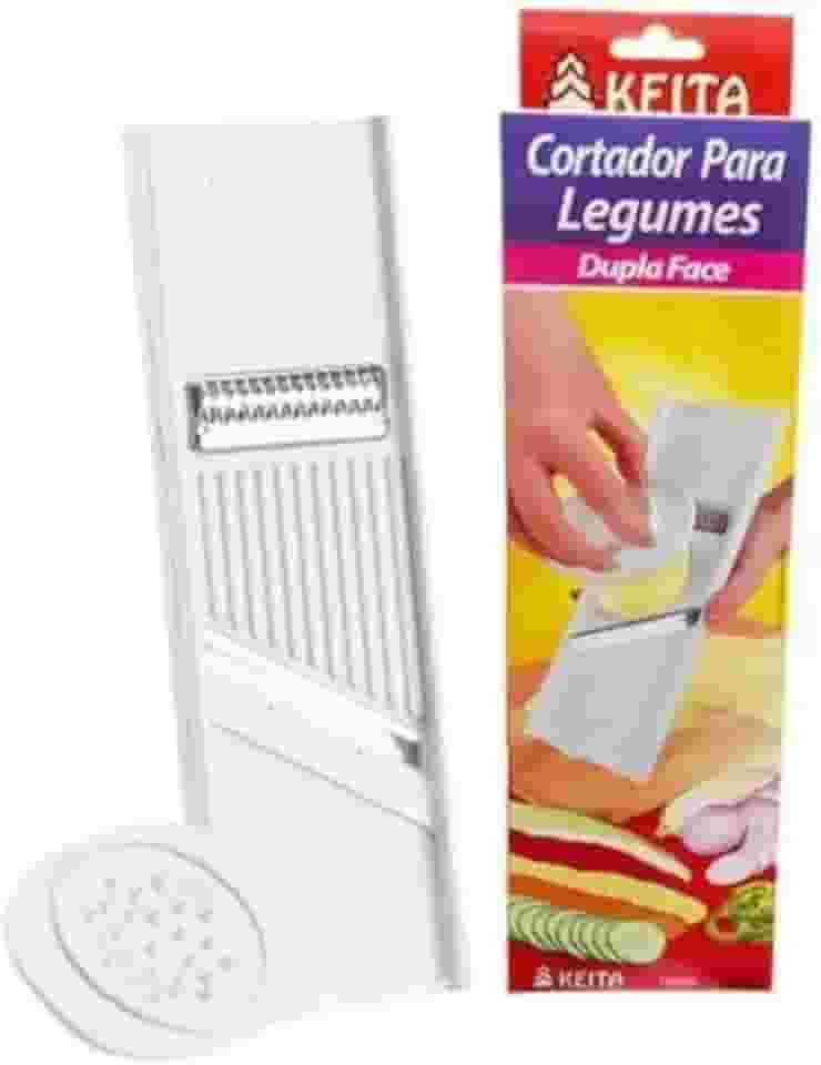 Cortador Fatiador de Legumes KEITA, Kitchen, CD01 Dupla Face