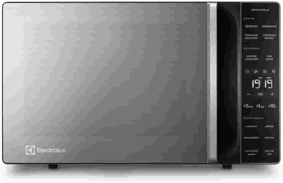 Micro-ondas Electrolux 23L cor Inox Efficient com Descongelamento Assistido (ME23S) 127V
