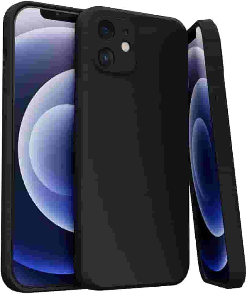 Capa Capinha Anti Impacto Para iPhone 11 Silicone Aveludado Premium (PRETO)