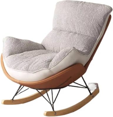 YZHMY Sofá para pessoas preguiçosas cadeira de balanço dupla face varanda casa lazer cadeira quarto sala de estar reclinável