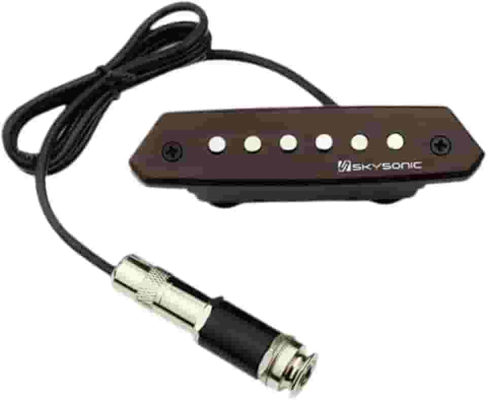 Captador Passivo para Violão, Captador de Instrumento, Redução de Ruído, Fácil Instalação, Alto Rendimento,