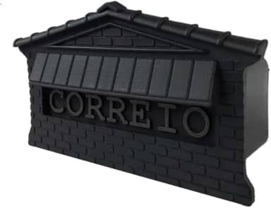 Caixa Correio,Caixa De Correio Correspondência Embutir Muro Plástico