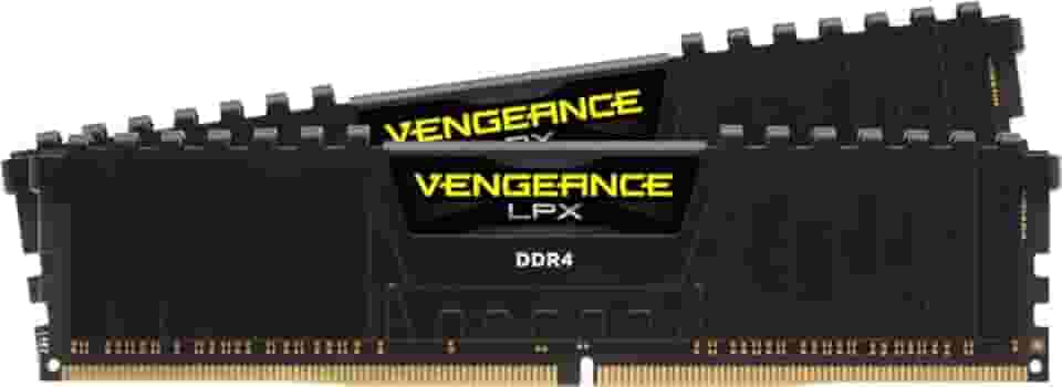 Memória Corsair Vengeance LPX - 32GB(2x16GB), DDR4, 3600Mhz, C18, Preto - CMK32GX4M2D3600C18