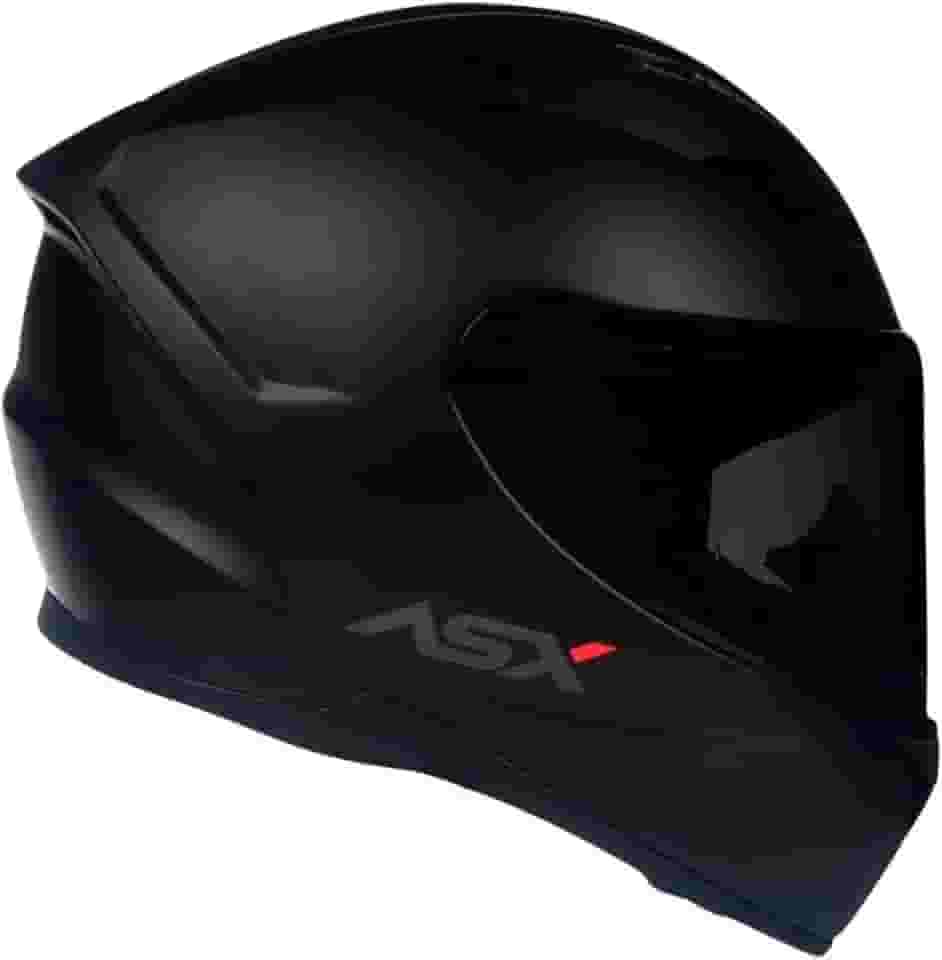 Capacete Moto ASX City Solid Preto Fosco