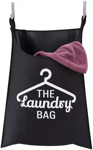 Secalux CESTO ORGANIZADOR PARA ROUPAS “PORTA' - PRETO, 301037