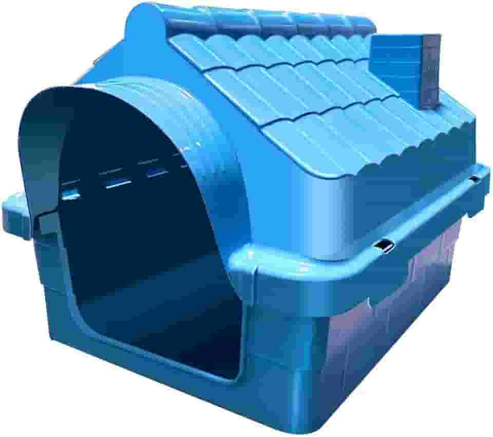 Genérico, Casa Casinha Cachorro Gato Pet N1 Plástico Preminum Azul