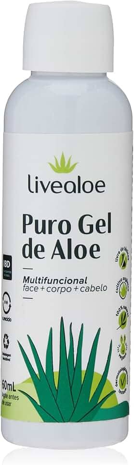LiveAloe Puro Gel De Aloe 60Ml Livealoe
