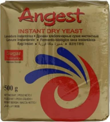 Fermento Seco Instantâneo Doce Para Massas Congeladas 500g Angest