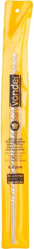Broca Extralonga Para Concreto Vonder 10 Mm - 13/32"