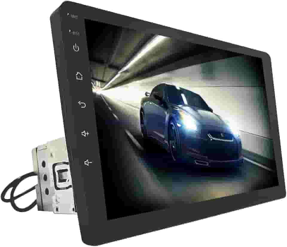 Aparelho de som automotivo MP5 1 Din com Tela de 9' HT-9001 Espelha com cabo Android e iOS