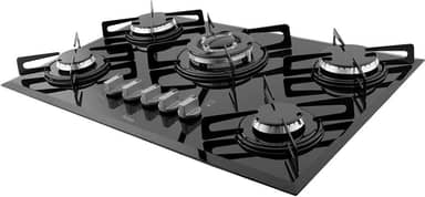 Cooktop a Gás Philco 5 Queimadores Cook Chef Bisotê Bivolt