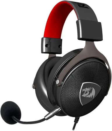 HEADSET GAMER REDRAGON ICON PRETO 7.1 H520