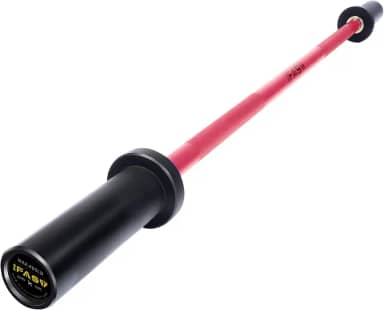 Barra de barra olímpica, barra de peso cromada sólida de 1,8 m com rolamentos, barra de halterofilismo de capacidade de 181 kg para exercícios de ginástica em casa, treino de força, agachamento,