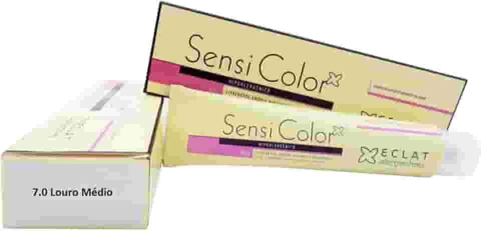 Tinta para Cabelo Sensi Color Hipoalergênica (Sensi Color 7.0 Louro Médio)