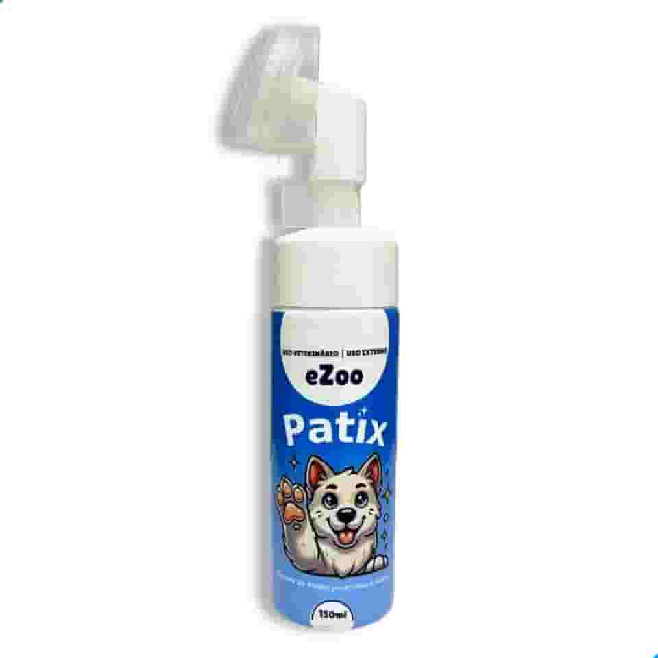 Limpa Patinhas Patix 150ml Limpador de Patas Pet Higiene dos Pés Cachorro e Gato - eZoo