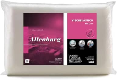 Travesseiro Altenburg Viscoelástico Nasa antipressão Marfim