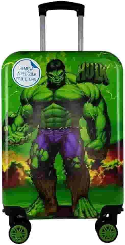 Mala De Bordo Infantil Hulk 360º Luxcel 2023