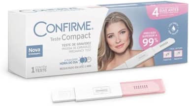 Confirme Teste De Gravidez Teste Compact Superior A 99% Multicolorido