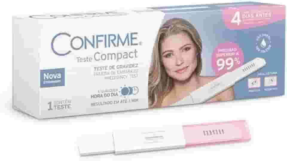 Confirme Teste De Gravidez Teste Compact Superior A 99% Multicolorido