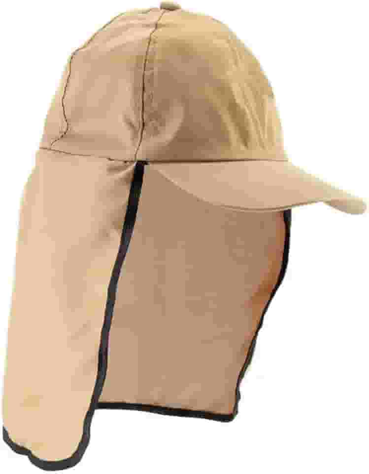 Boné Com Proteção Pescoço Nuca Pescador Solar Uv Trilha