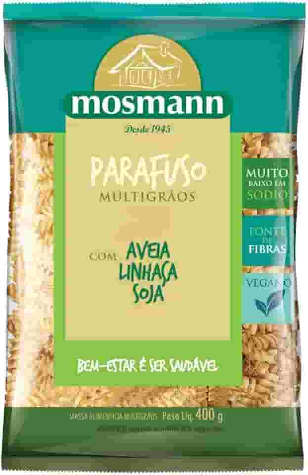 Macarrão Parafuso Multigrãos Mosmann 400g
