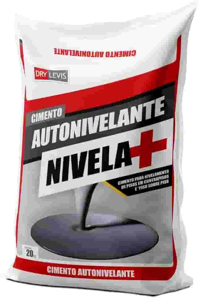 Cimento Autonivelante Líquido Nivela+ Elastment 20Kg Branco