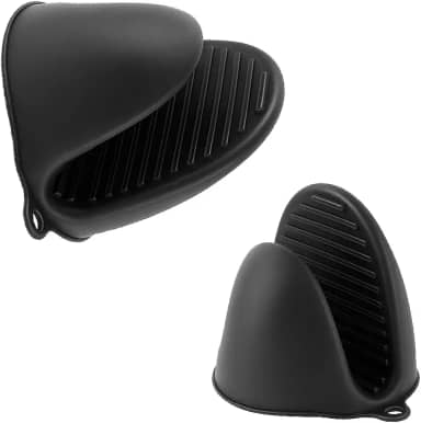 KIT COM 2 Luvas Bico Pegador de Silicone Antitérmica – Bico Pinça para Cozinha, Forno e Micro-ondas, Resistente ao Calor, Antideslizante e Fácil de Limpar -