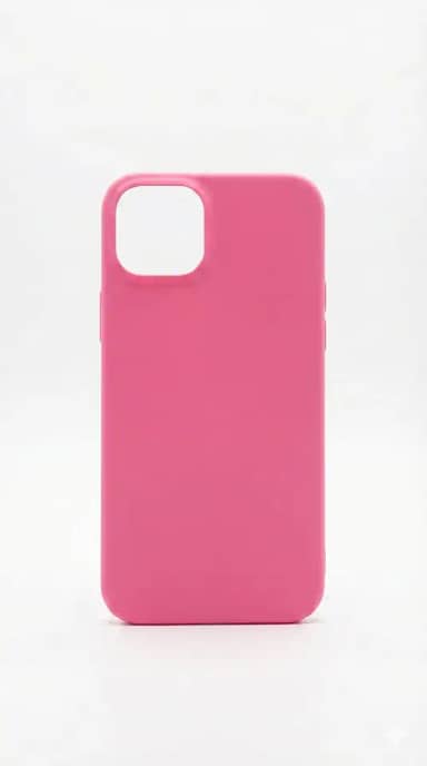 Capa Silicone Premium para iPhone 14 – Proteção Antiqueda, Toque Suave, Design Slim (Rosa)