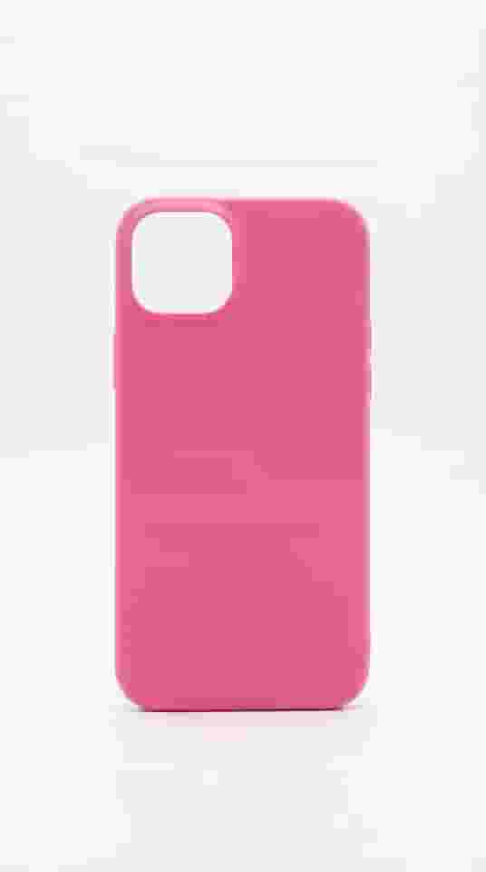 Capa Silicone Premium para iPhone 14 – Proteção Antiqueda, Toque Suave, Design Slim (Rosa)