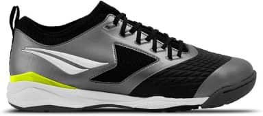 Chuteira Penalty Max 1000 Ecoknit Futsal Branca e Roxa