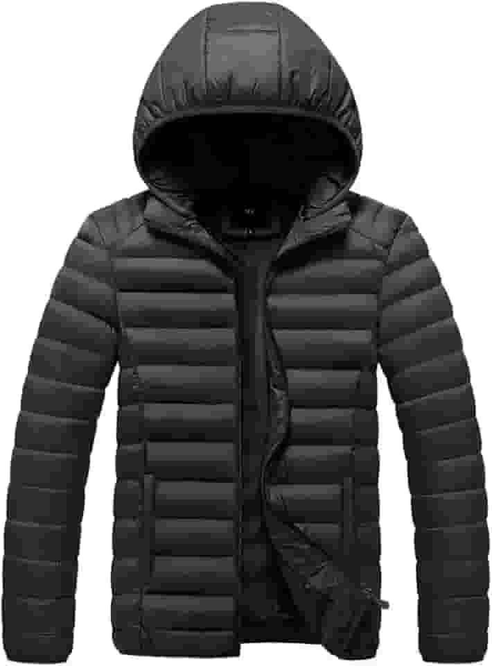Jaqueta Casaco Puffer Bobojaco Corta Vento Capuz Removível Nylon Blusa Frio Neve Moto Reforçada Premium - Loboy - Tamanho XXG