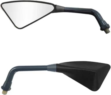 Retrovisor Arrow Esportivo Preto com Rosca para motos Yamaha