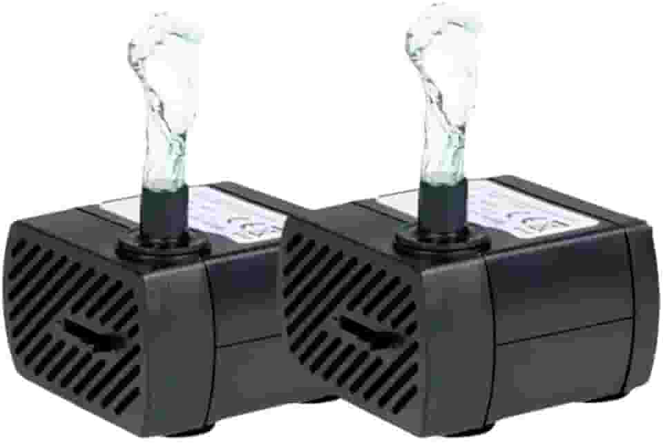 Bomba Submersa para Aquário Napi, 180L/h, Kit com 2 Unidades, Bivolt, para Água Doce ou Salgada