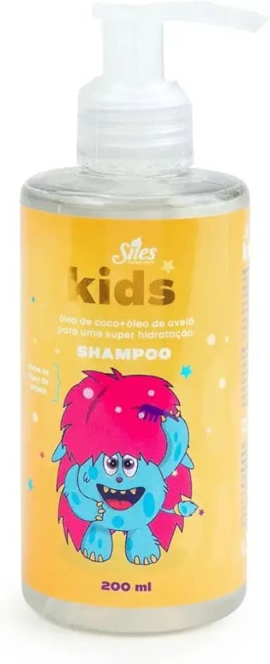 Shampoo Kids com Óleo de Coco e Avelã 200ml – Siles